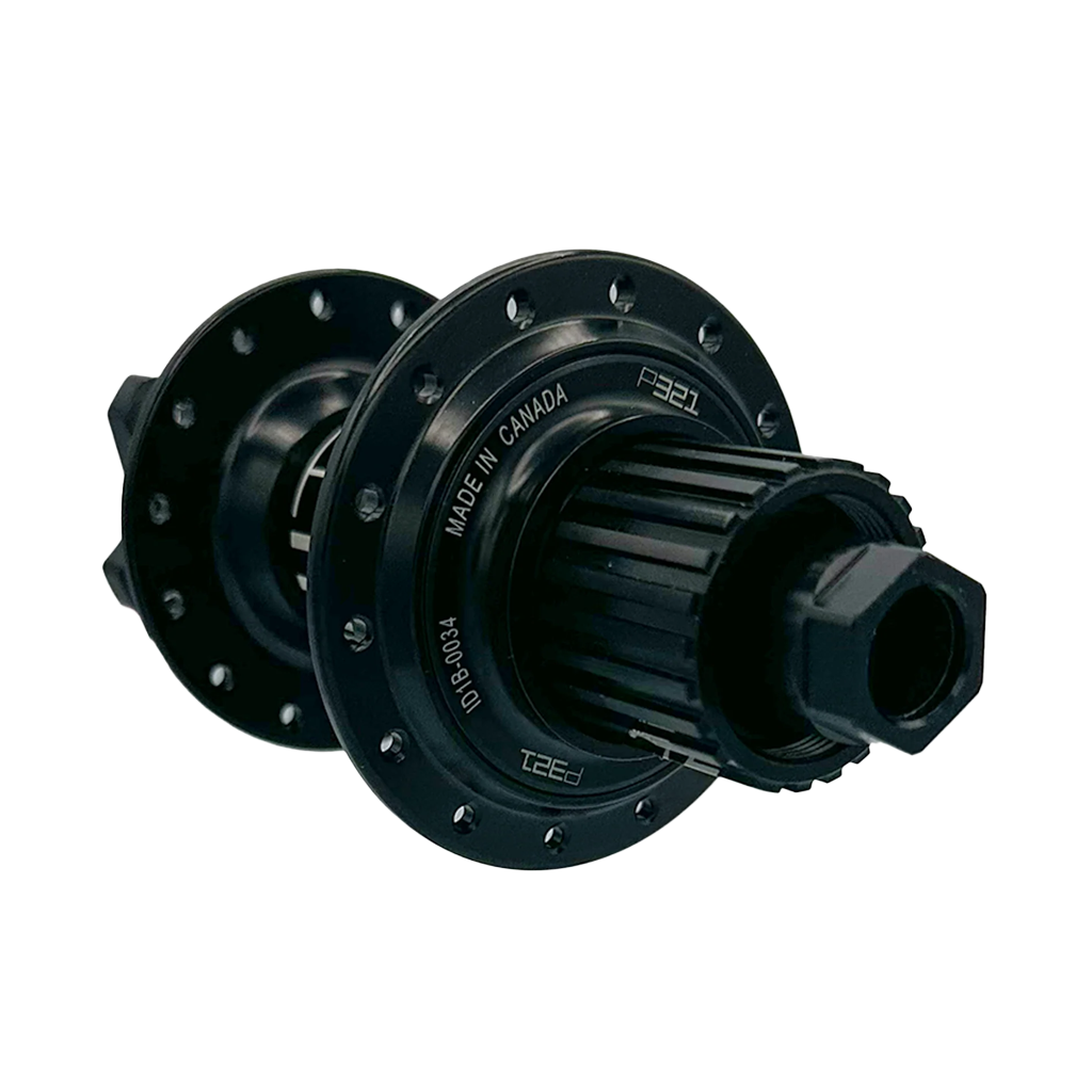 Rear Hub Project321 G3 157x12 28h Microspline 6-Bolt - Black - Genetik Sport