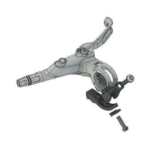 Shifter Adapter TRP Shimano HD 4.1 I-SPEC B EV RH - Genetik Sport