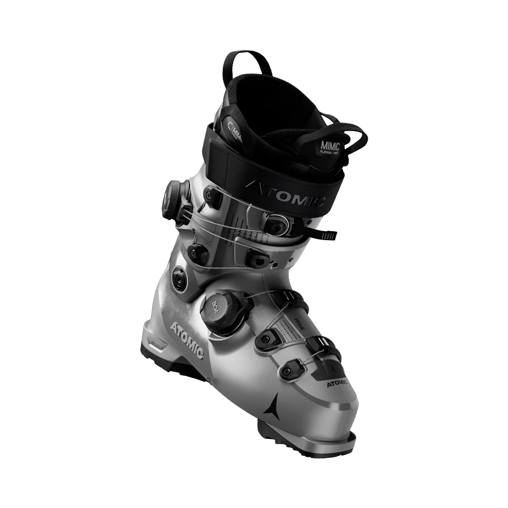 Ski Boots Atomic Hawx Prime 120 S Dual BOA - Silver/Black - Genetik Sport