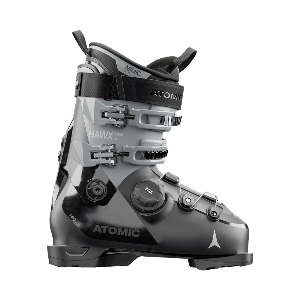 Ski Boots Atomic Womens Hawx Prime 95 BOA - Black/Glacier - Genetik Sport