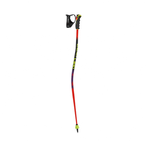 Ski Poles Leki WCR Evo Lite GS TR - Bright Red/Violet - Genetik Sport