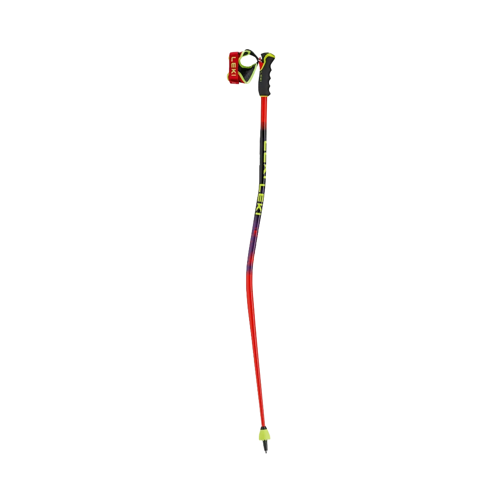 Ski Poles Leki WCR Pro GS TR - Bright Red/Violet - Genetik Sport
