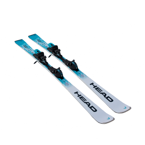 Skis Head WC Rebels e.SLR LYT-PR + PR 11 GW - White/Black - Genetik Sport