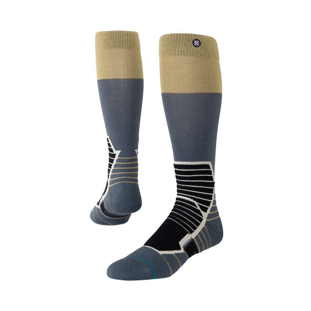 Socks Stance Snow Blocked Mid WL - Gold - Genetik Sport