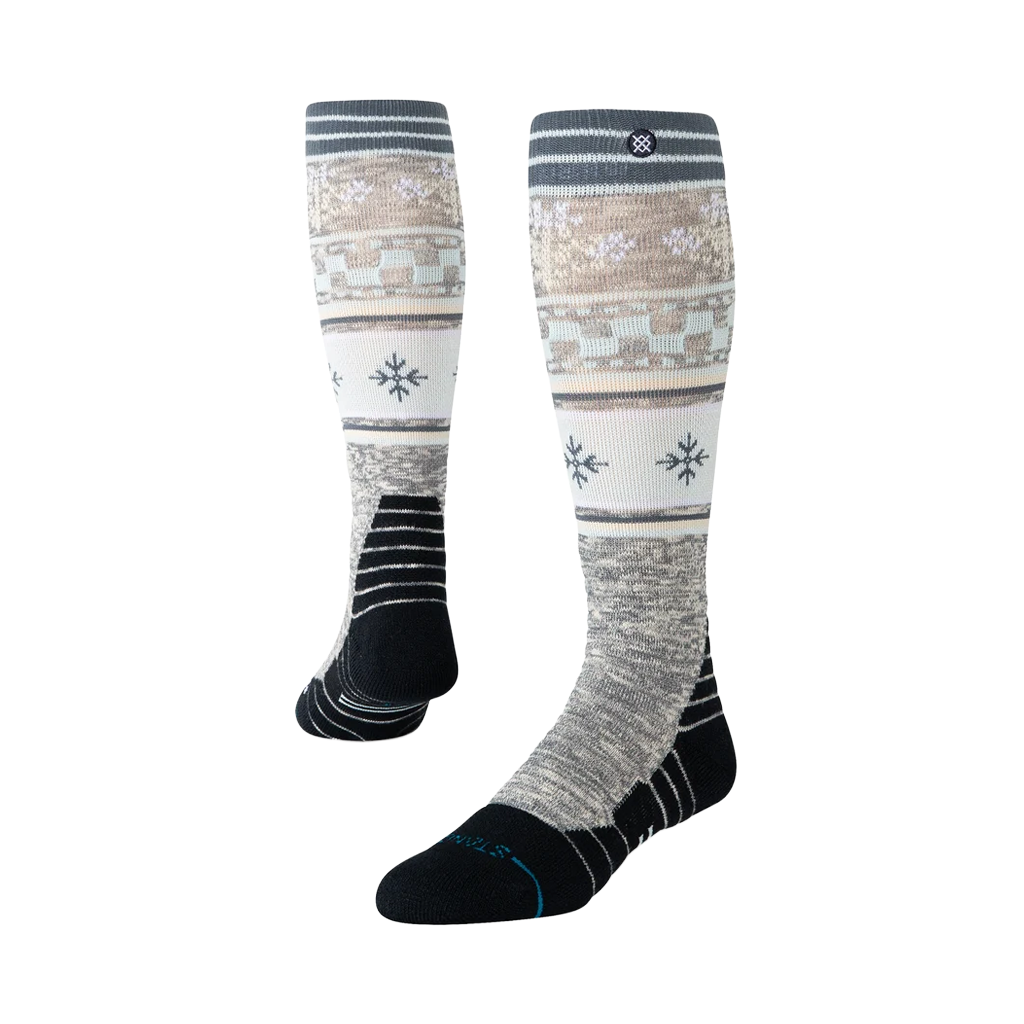 Socks Stance Womens Snow Flake Mid Poly - Iceblue - Genetik Sport