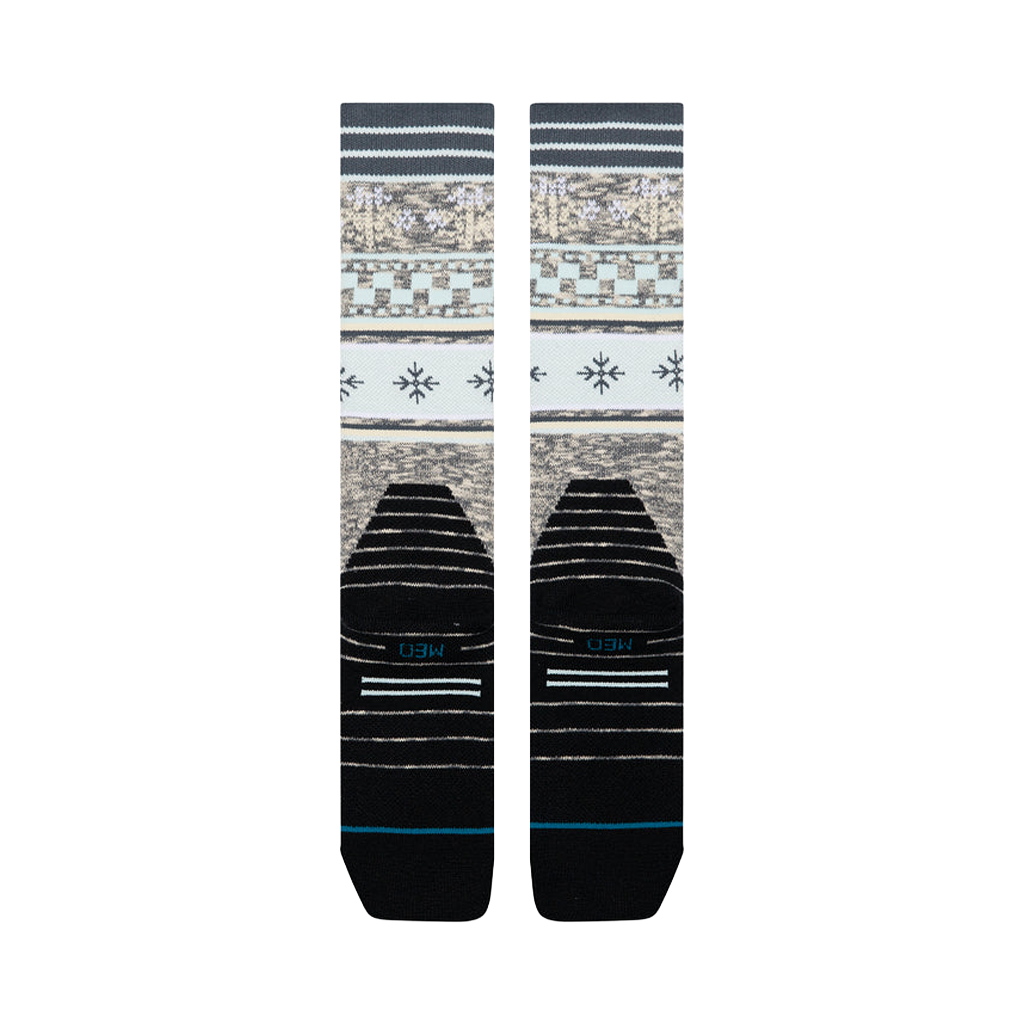Socks Stance Womens Snow Flake Mid Poly - Iceblue - Genetik Sport