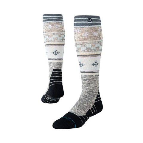 Socks Stance Womens Snow Flake Mid Poly - Iceblue - Genetik Sport