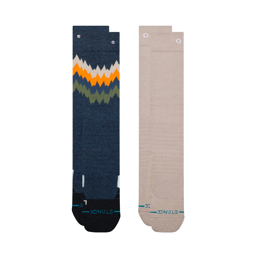 Socks Stance Youth Snow Thompson Mid 2 Pack Poly - Navyheather