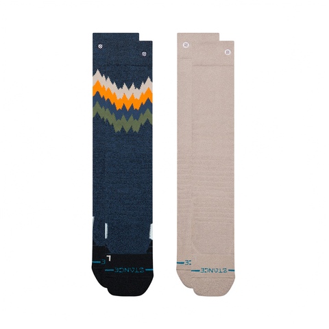 Socks Stance Youth Snow Thompson Mid 2 Pack Poly - Navyheather