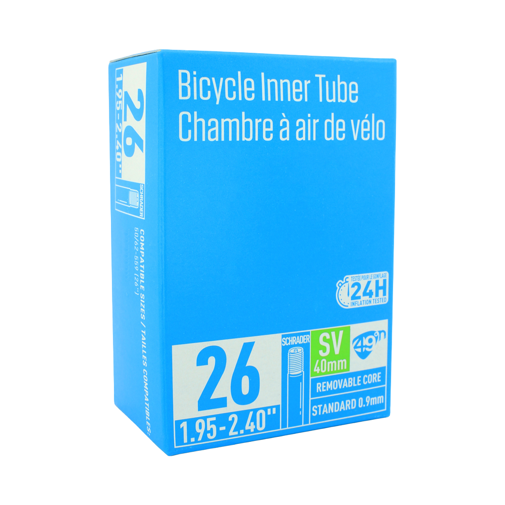 Tube 49N STD 26 x 1.95-2.40" S/V40 - Genetik Sport