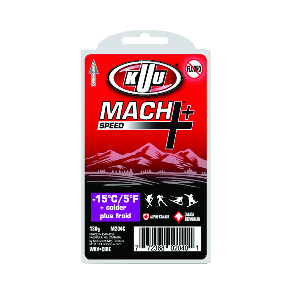 Wax Kuu Mach+ Speed Purple 130g - Genetik Sport