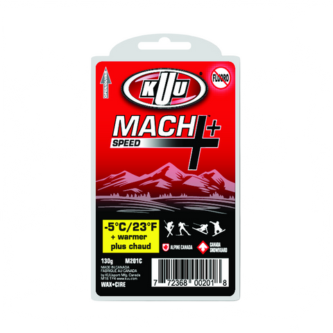 Wax Kuu Mach+ Warm Yellow 130g - Genetik Sport