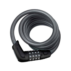 Cable Lock Combo Abus Tresor 6512C 12mm x 180cm Black - Genetik Sport