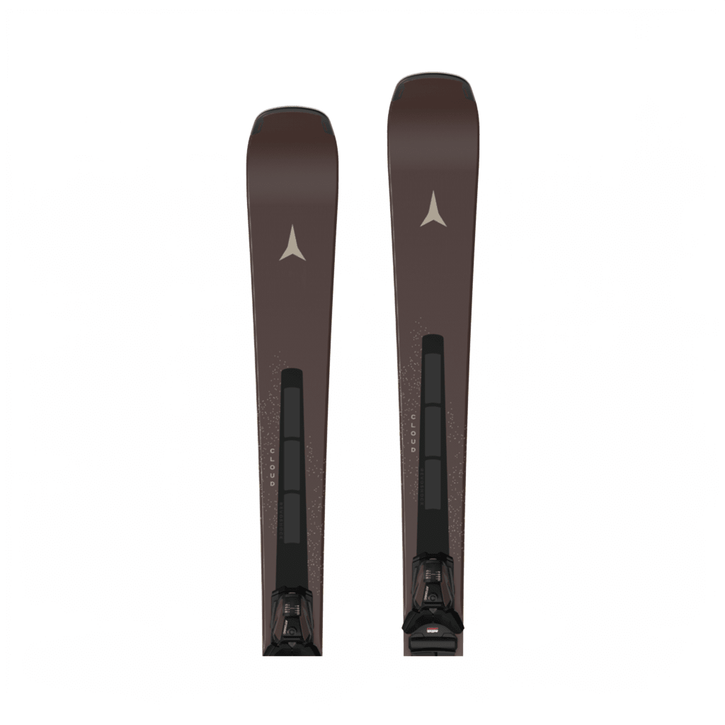 Skis Atomic Cloud Q12 RVSK C + M 10 GW Bindings - Loam - Genetik Sport