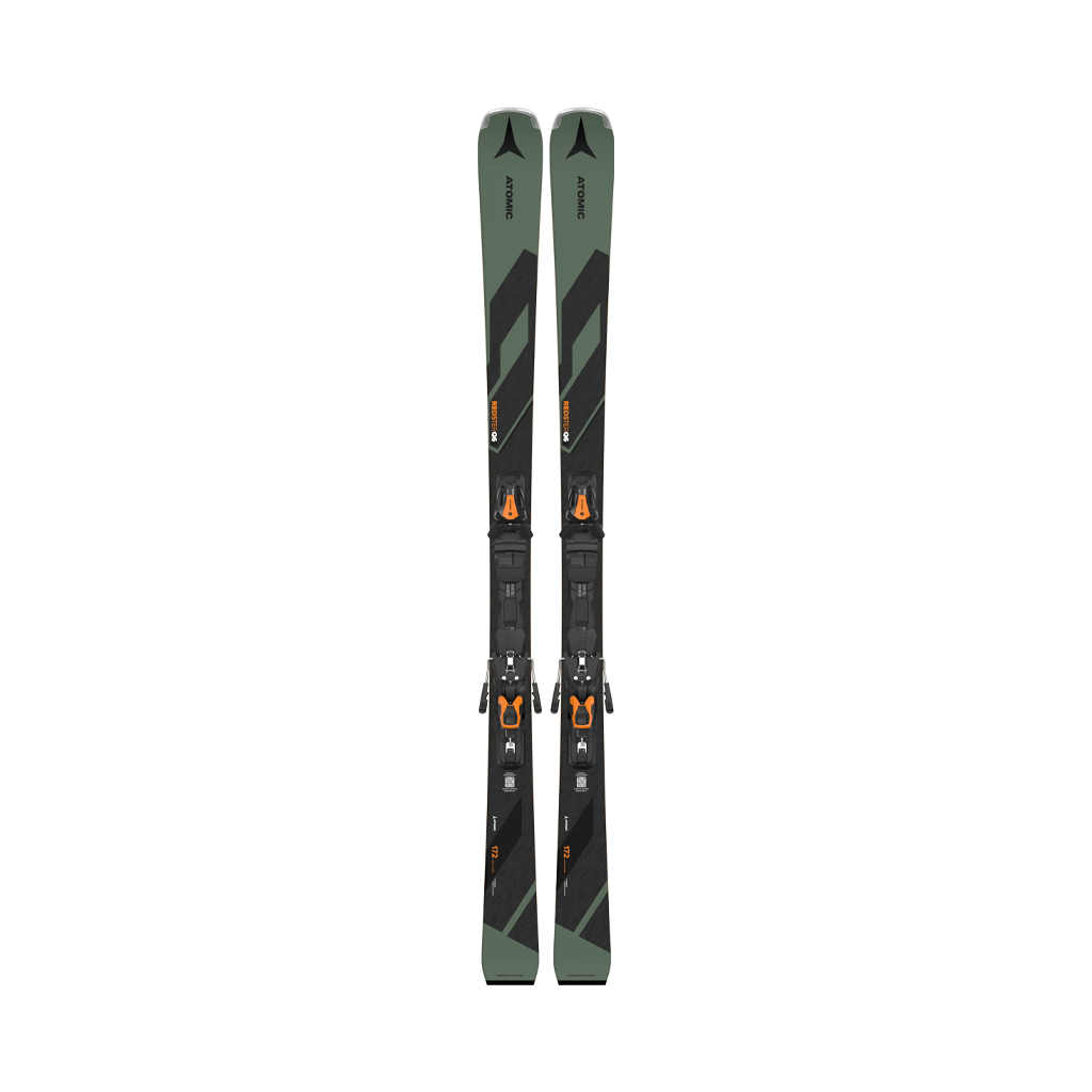 Skis Atomic Redster Q6 + MI 12 GW B Bindings - Green/Black - Genetik Sport