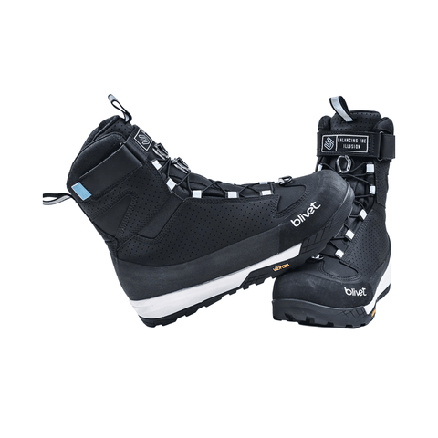 Fatbike Boots Blivet Quilo X4 - Matte Black - Genetik Sport