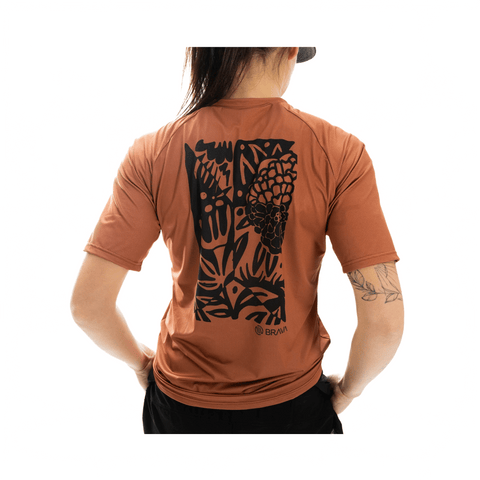 Jersey Brava Womens MTB Mesh SS - Garden Party - Genetik Sport