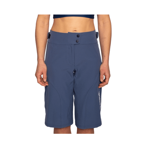 Shorts Brava Womens MTB - Denim Blue - Genetik Sport