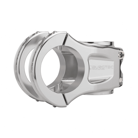 Stem Burgtec Enduro MK3 35mm/35mm - Rhodium Silver - Genetik Sport