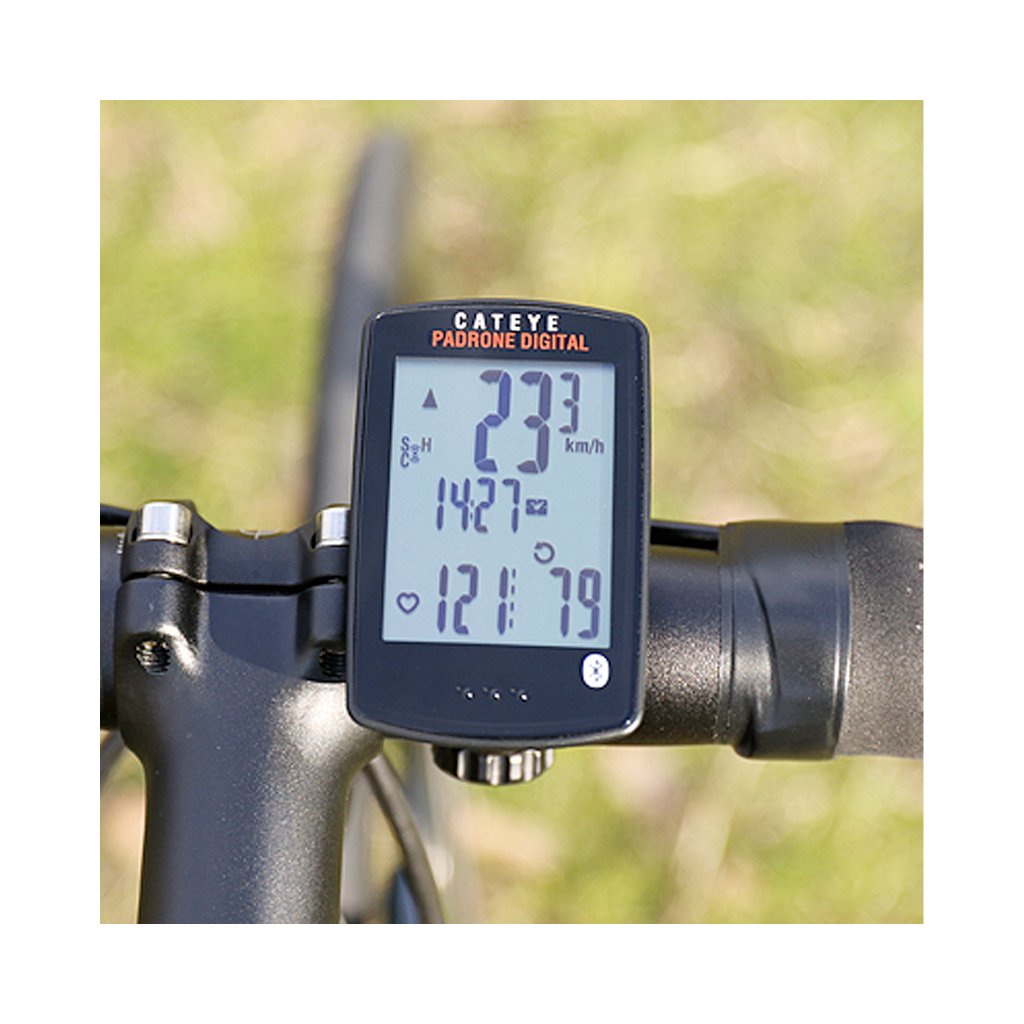 Cyclometer CatEye Padrone Digital - Black - Genetik Sport