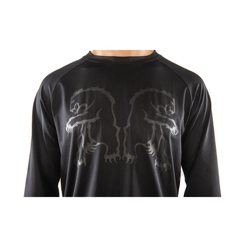 Jersey Chromag Mens Mission 3/4 - Reflect Black - Genetik Sport