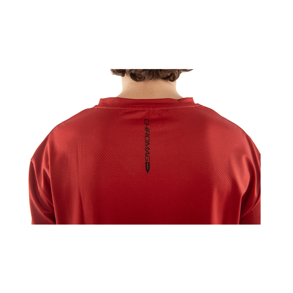 Jersey Chromag Youth Method SS - Burnt Red - Genetik Sport
