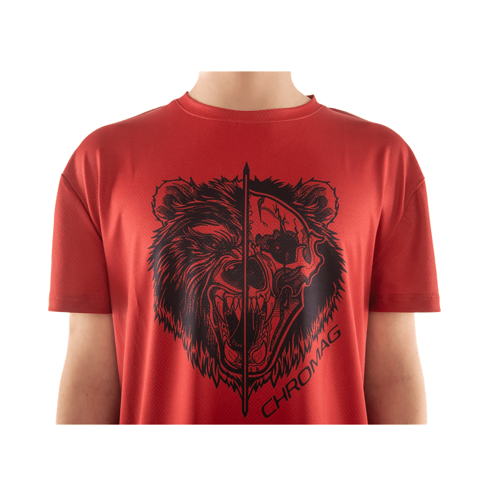 Jersey Chromag Youth Method SS - Burnt Red - Genetik Sport