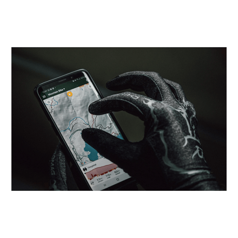 MTB Gloves Chromag Mens Habit - Black - Genetik Sport