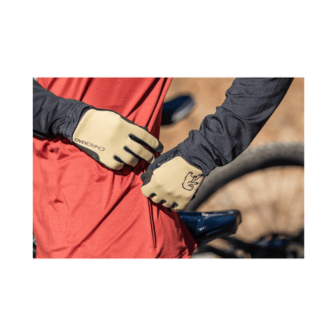MTB Gloves Chromag Mens Tact - Khaki - Genetik Sport