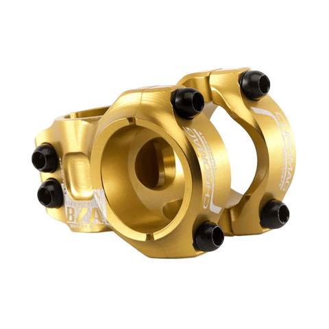Stem Chromag BZA 35mm Clamp 35mm Length - Gold - Genetik Sport