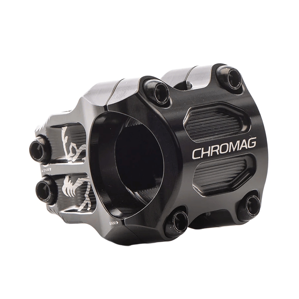 Stem Chromag RIZA 35mm Clamp 45mm Length - Black - Genetik Sport