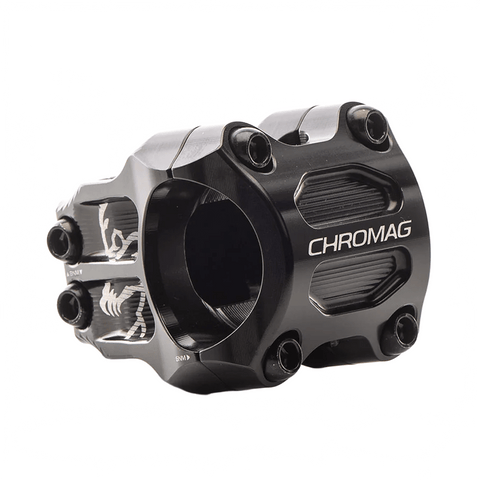 Stem Chromag RIZA 35mm Clamp 45mm Length - Black - Genetik Sport