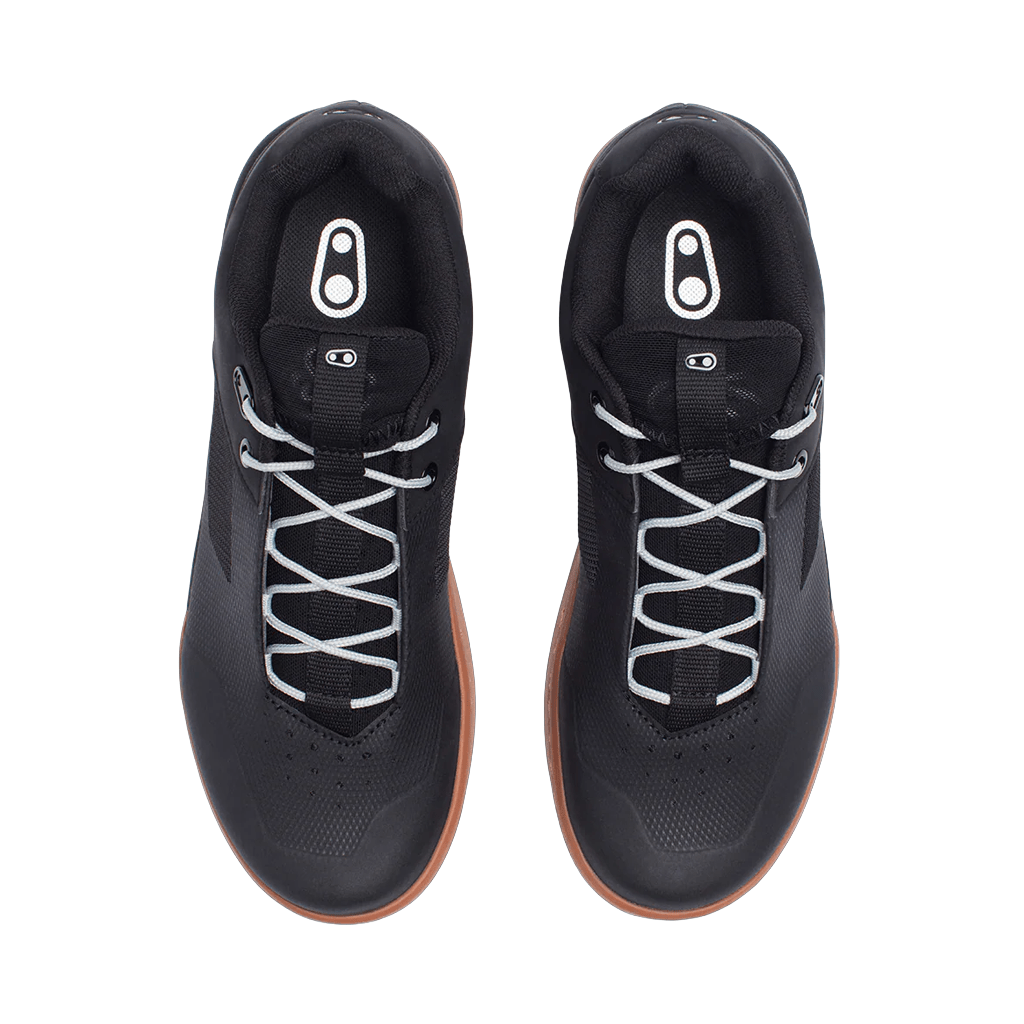 Shoes Crankbrothers Stamp Lace Flat - Black / Silver / Gum - Genetik Sport