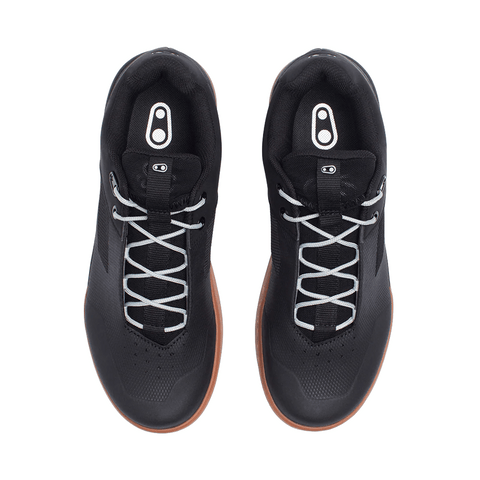 Shoes Crankbrothers Stamp Lace Flat - Black / Silver / Gum - Genetik Sport