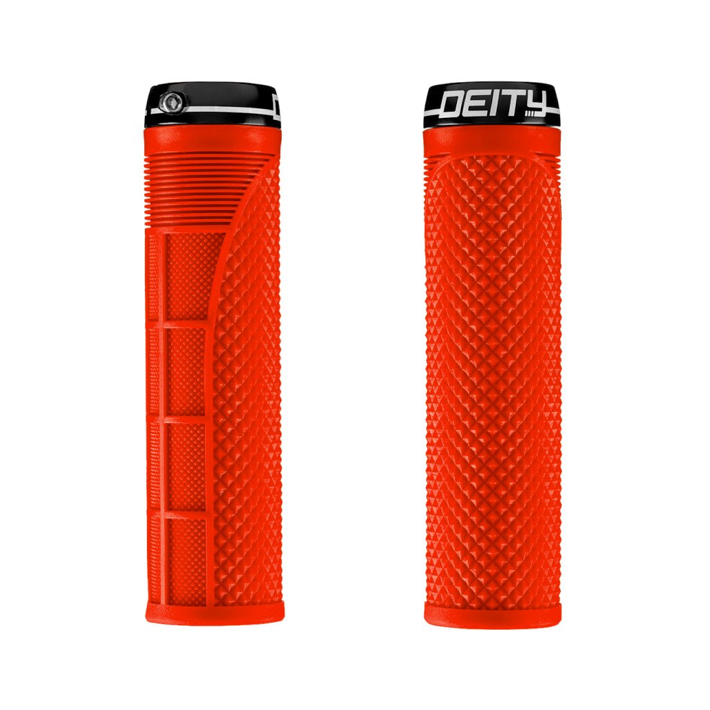 Grips Deity Megattack 140mm - Red - Genetik Sport