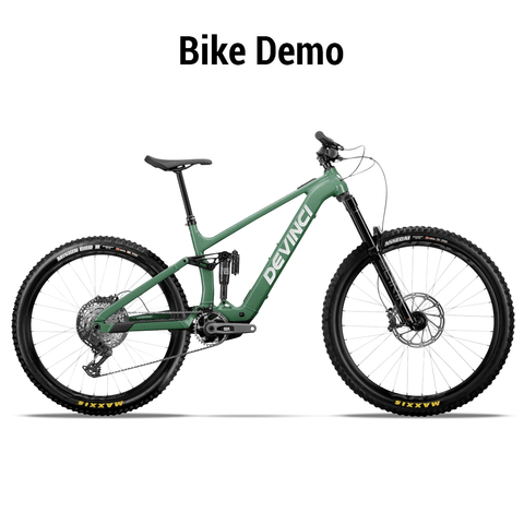 Demo E - Bike Devinci E - TroyLite AL MX S1000 AXS - Sea Green - Genetik Sport