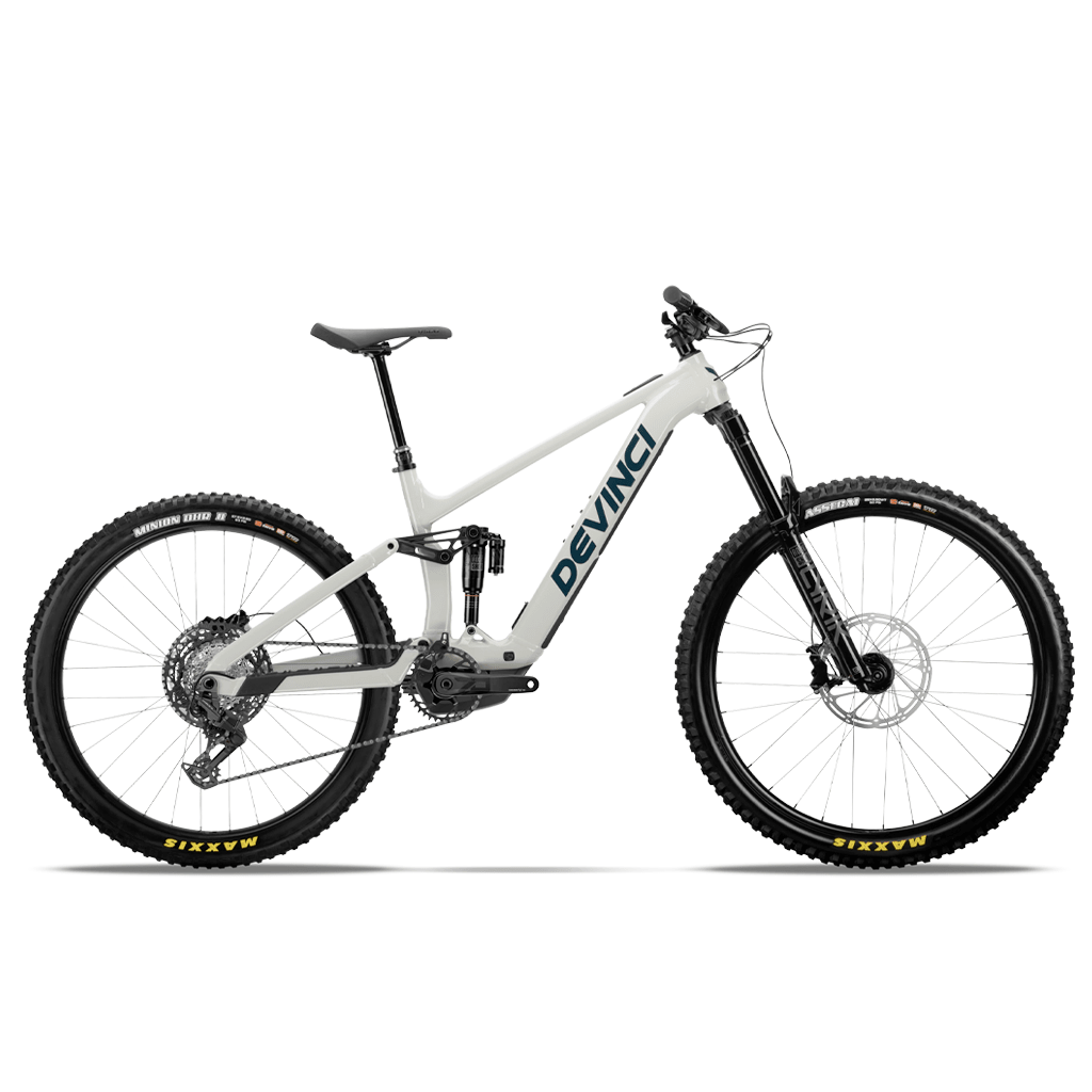 E - Bike Devinci E - Troy Lite AL Eagle 70 MX - Paper Teal - Genetik Sport