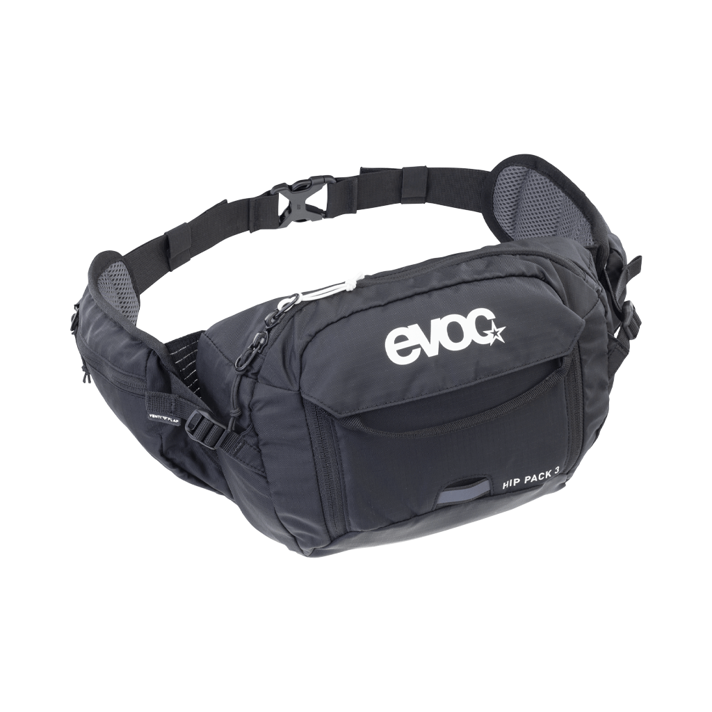 Hip Pack 3 EVOC + 1.5L Bladder - Black - Genetik Sport