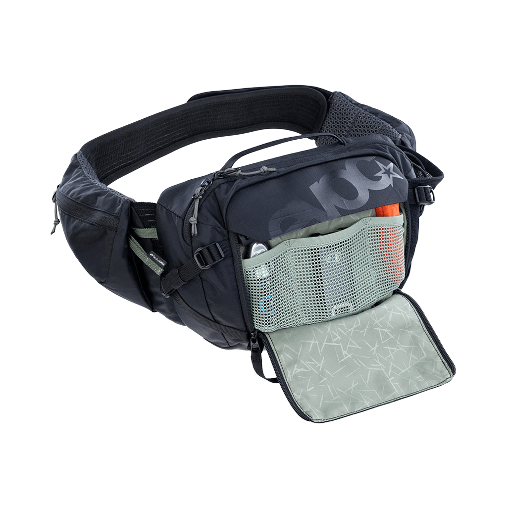 Hip Pack EVOC Pro 3 W/ 1.5L Bladder - Black - Genetik Sport