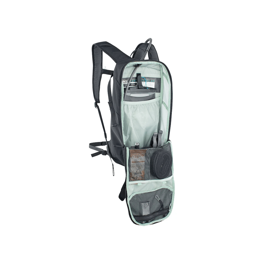 Hydration Bag EVOC Ride 8 + 2L Bladder - Black - Genetik Sport