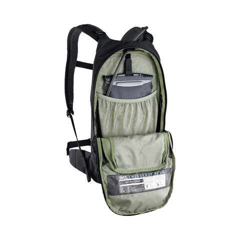 Hydration Pack EVOC Stage 6 W/ 2L Bladder - Black - Genetik Sport