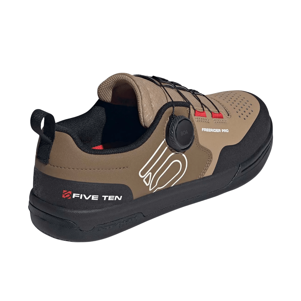 Shoes Five Ten Freerider Pro Boa - Cardboard / White / Black - Genetik Sport