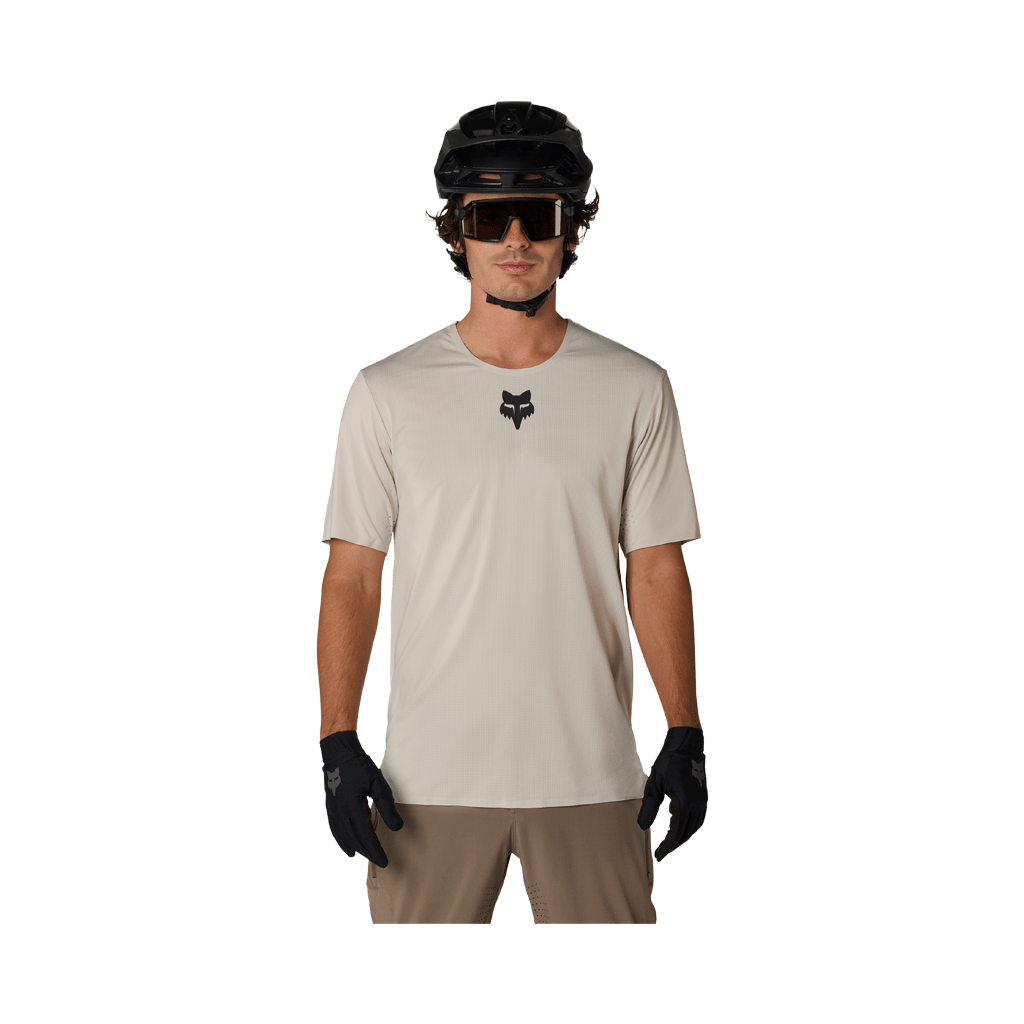 Jersey Fox Mens Flexair SS - Chalk - Genetik Sport