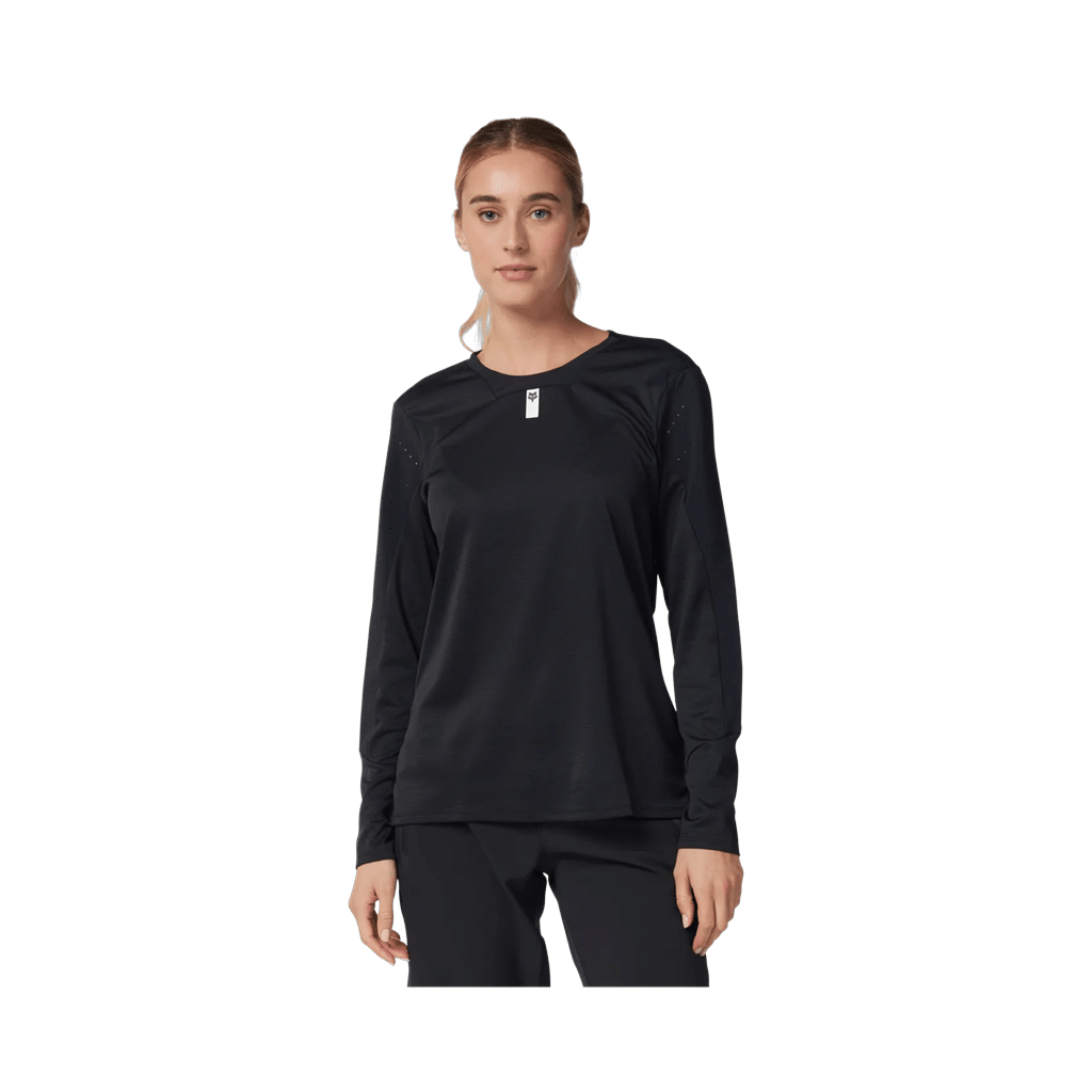 Jersey Fox Womens Defend LS - Black - Genetik Sport