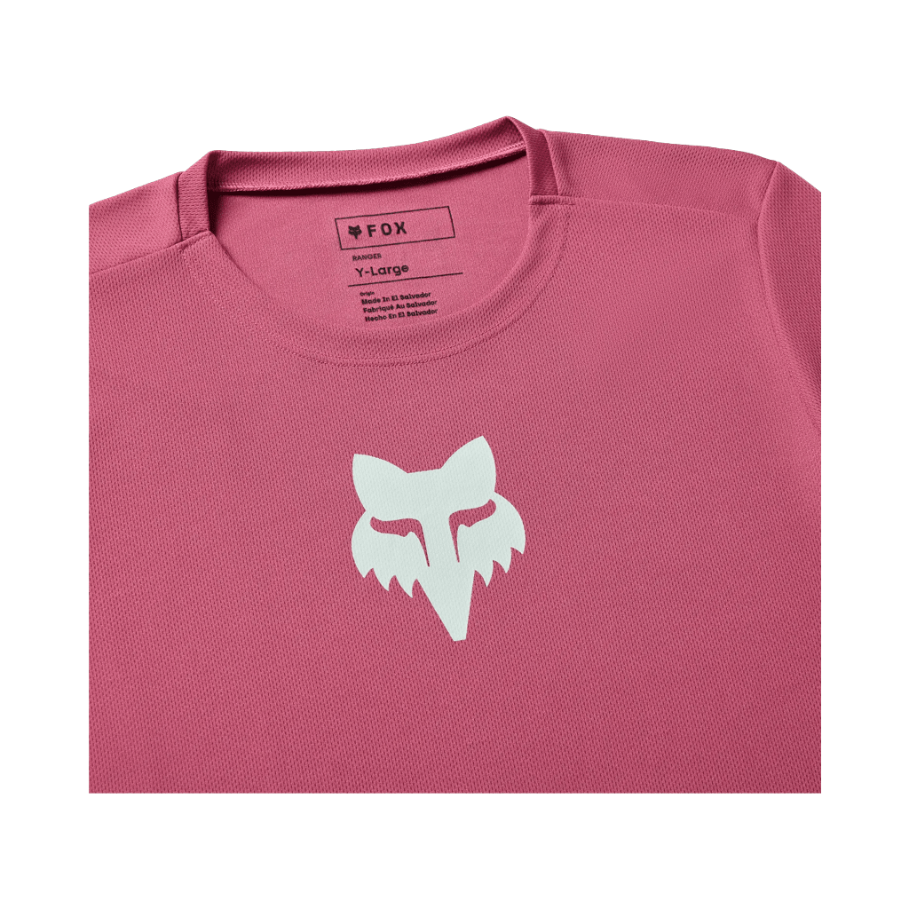 Jersey Fox Youth Ranger SS - Dark Pink - Genetik Sport