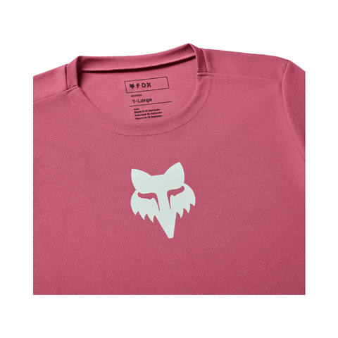 Jersey Fox Youth Ranger SS - Dark Pink - Genetik Sport