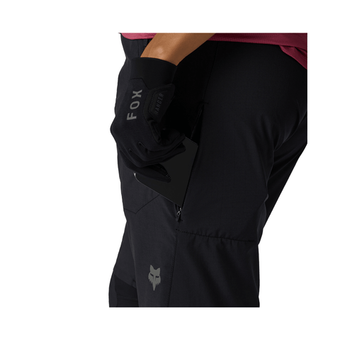 Shorts Fox Womens Flexair - Black - Genetik Sport