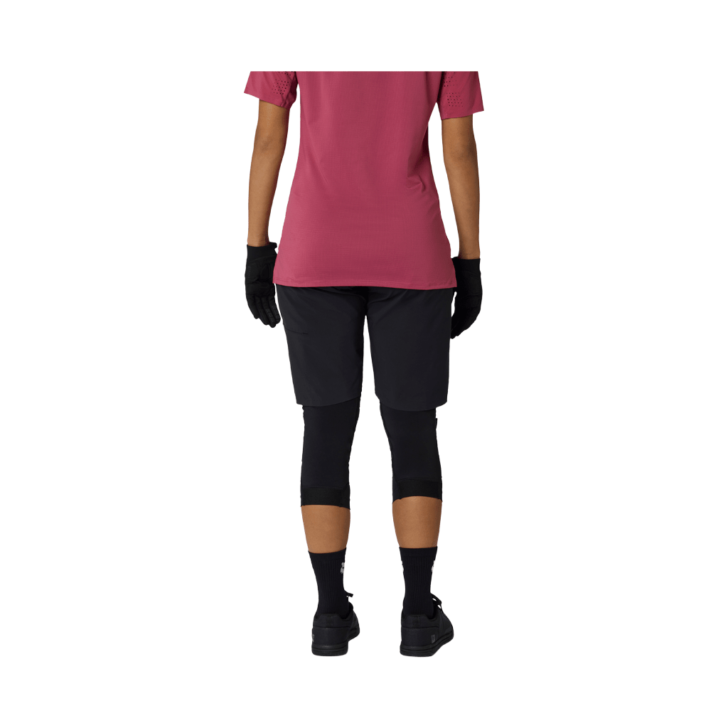 Shorts Fox Womens Flexair - Black - Genetik Sport