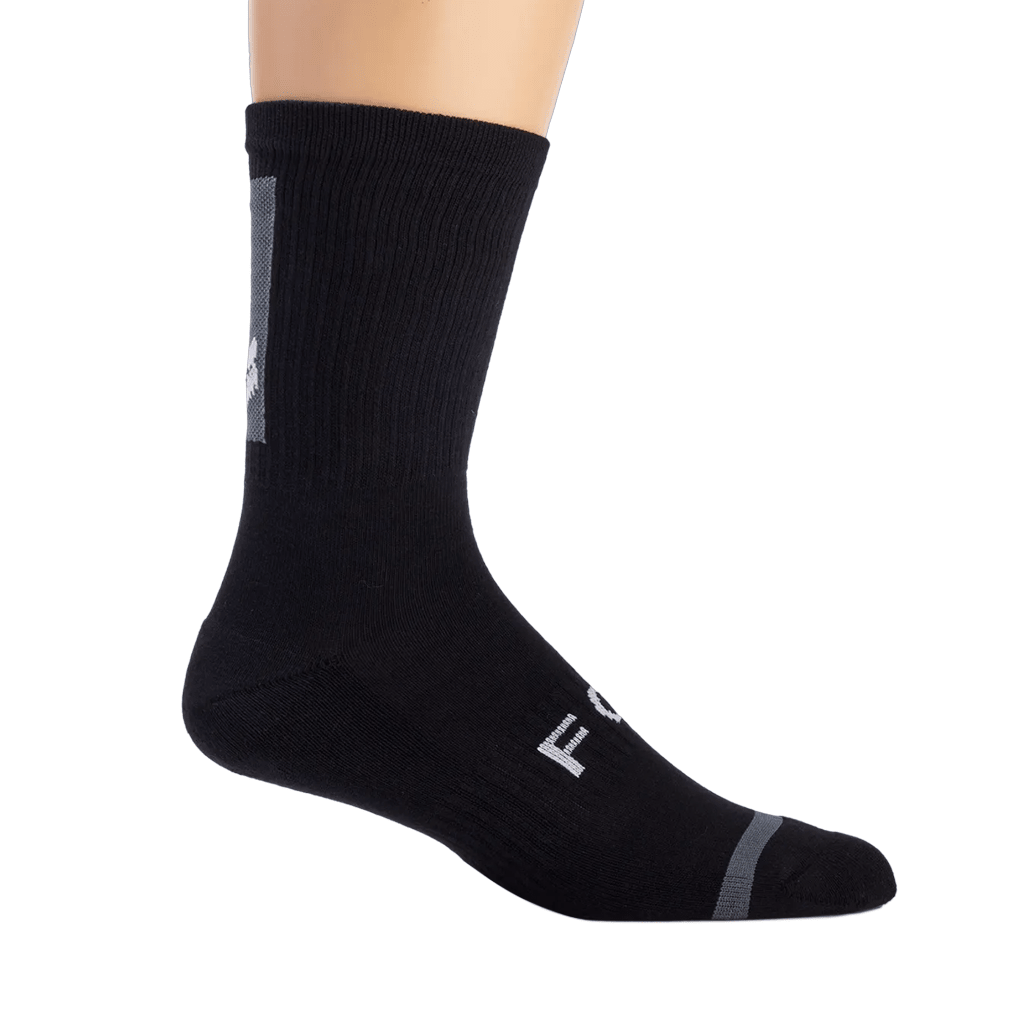 Socks Fox Defend 8'' - Black - Genetik Sport