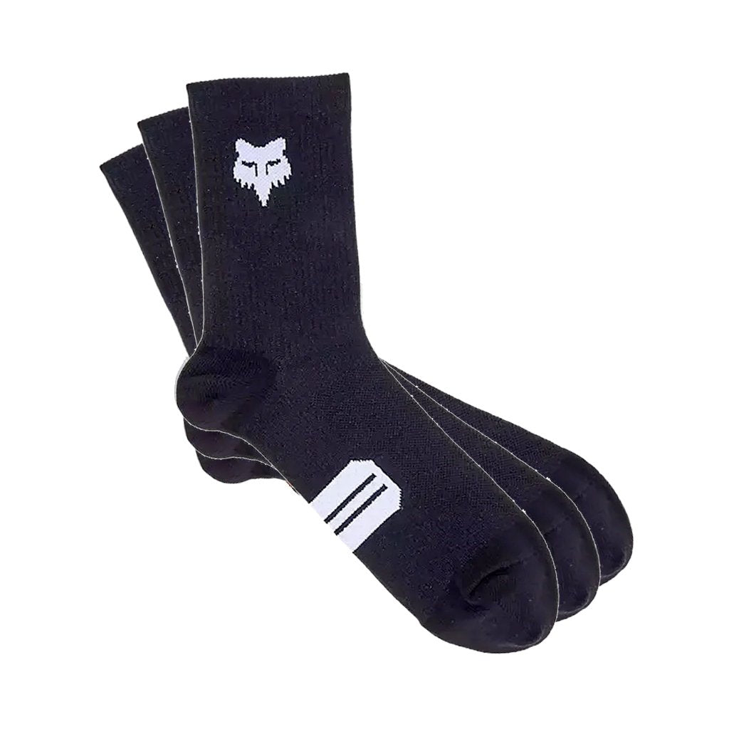 Socks Fox Ranger 3-Pack 6'' - Black - Genetik Sport